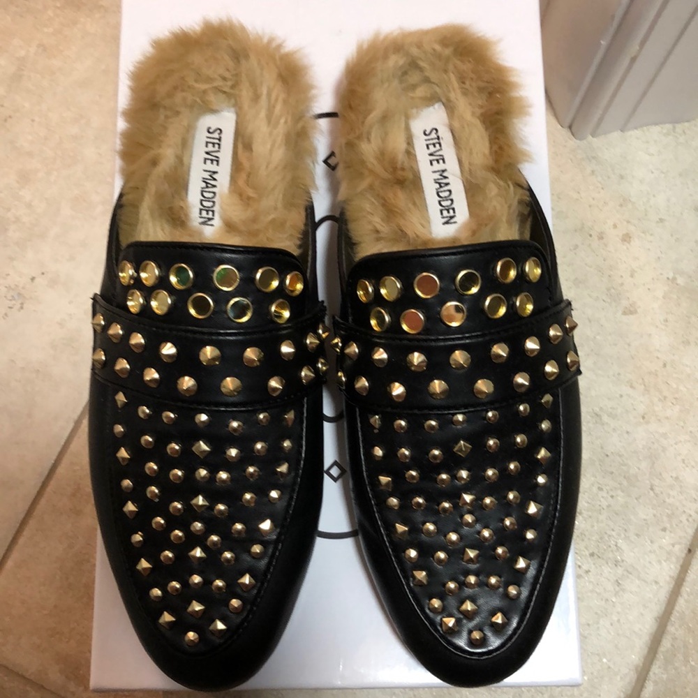Steve Madden Faux Fur Lined Loafers